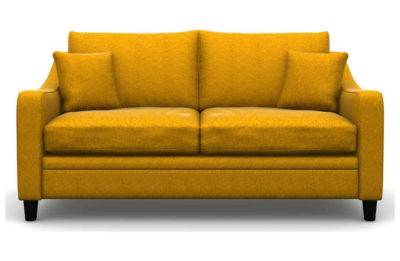 Heart of House Newbury Tweed Fabric Sofa Bed - Mustard